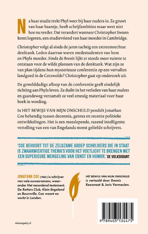 Het bewijs van mijn onschuld