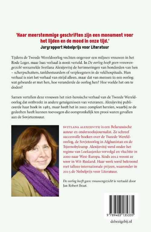 De oorlog heeft geen vrouwengezicht