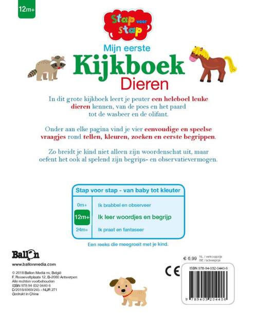 Mijn eerste kijkboek - Dieren