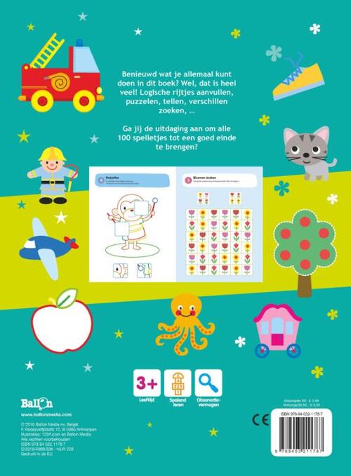 100 Leerzame Spelletjes 3+