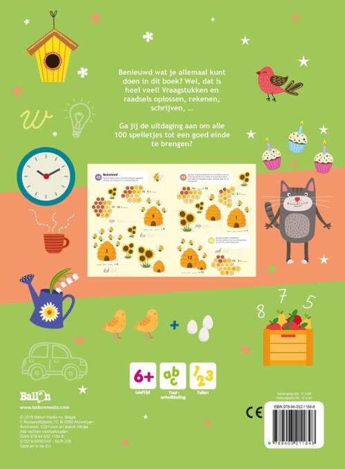 100 Schrijf- En Rekenspelletjes