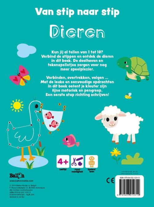 Van stip naar stip tot 10 dieren