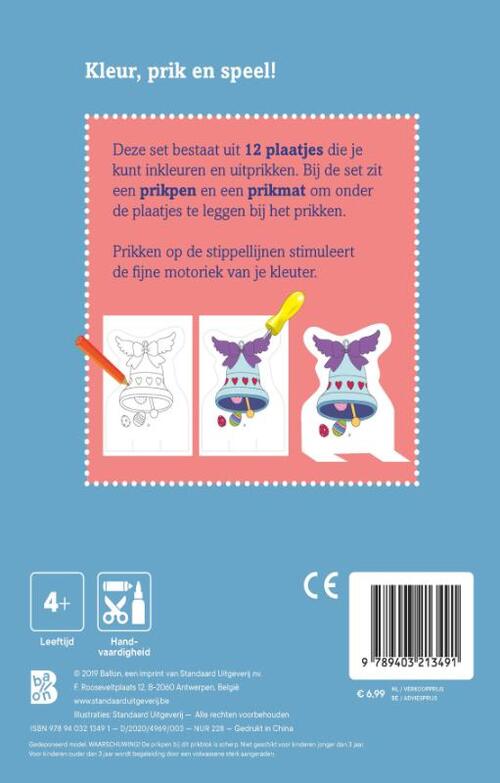 Pasen - Kleur- en prikblok