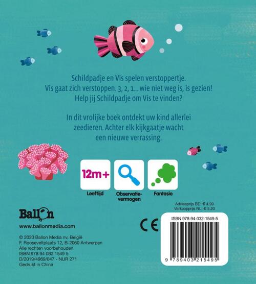 Vind je mij, schildpadje?