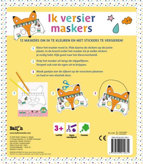 Ik versier maskers