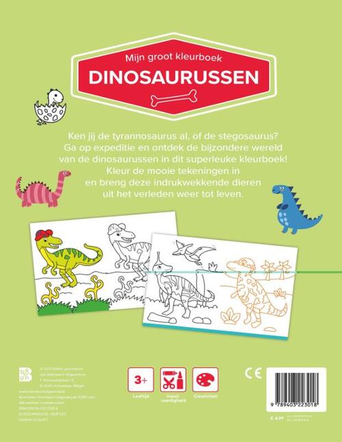 Mijn groot kleurboek - Dinosaurussen