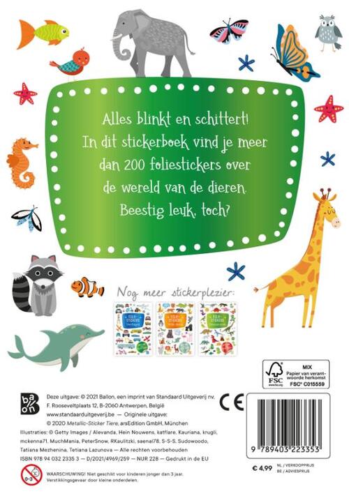 Foliestickers - Dieren