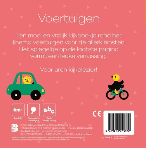 Kijkboekje met spiegeltje: Tsjoek, tsjoek!