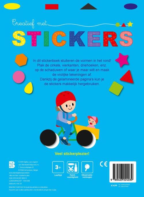 Creatief met stickers (kasteel)