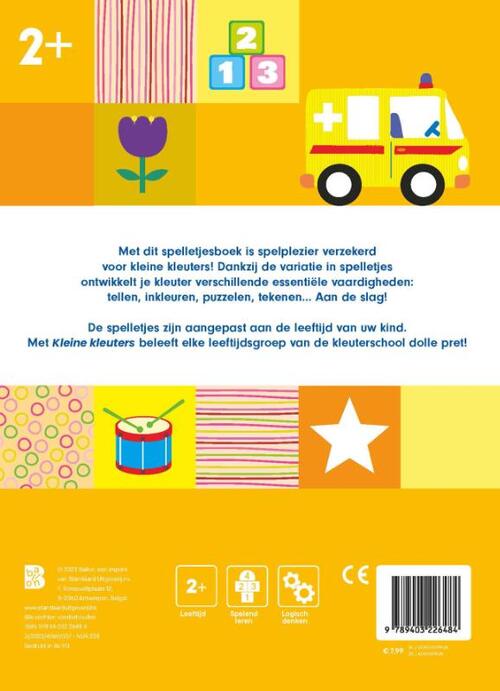Kleine kleuters - Spelletjesboek 2+