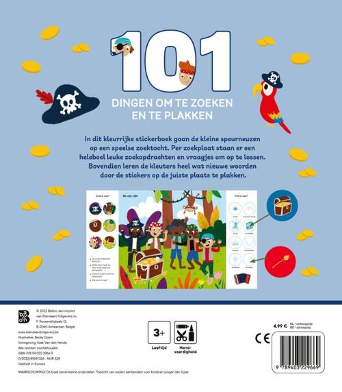 101 dingen om te zoeken en te plakken: Piraten
