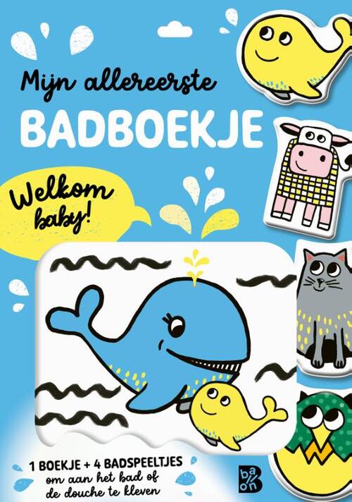 Mijn allereerste badboekje - Welkom baby!
