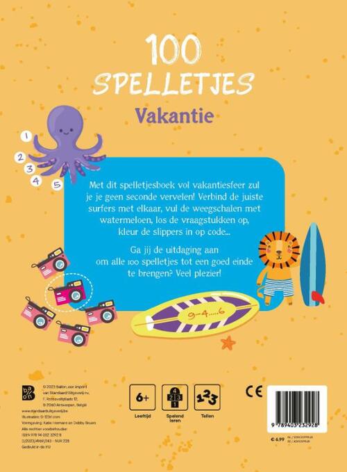 100 Spelletjes Vakantie