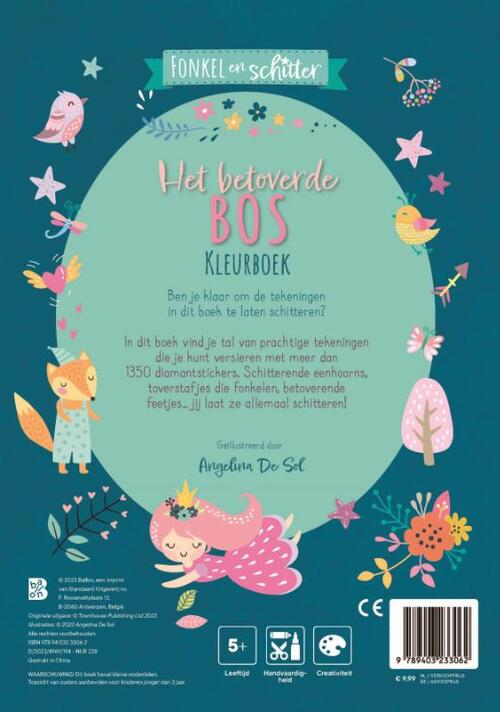 Het betoverde bos kleurboek