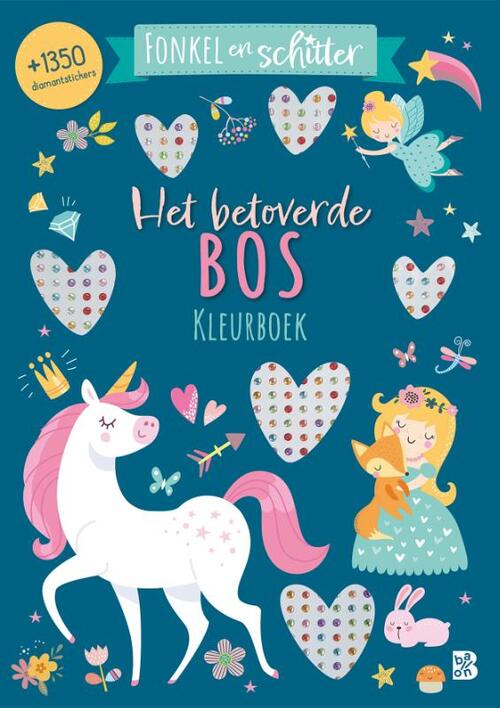 Het betoverde bos kleurboek