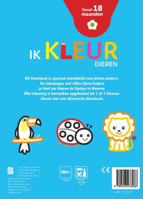 Ik kleur: Dieren