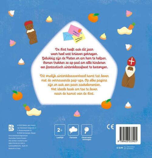 Mijn pop-up boek: Dag Sinterklaasje