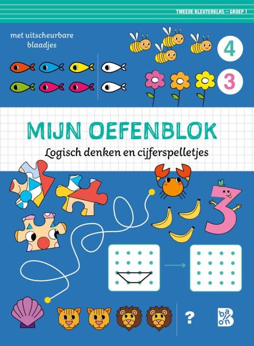 Mijn oefenblok: Logisch denken en cijferspelletjes