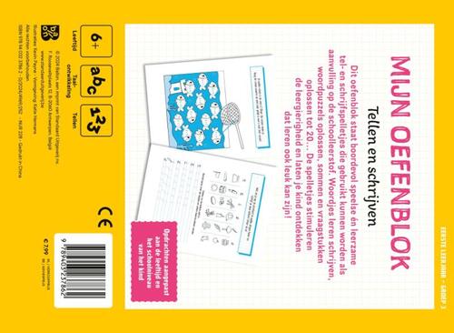 Mijn oefenblok: Tellen en schrijven