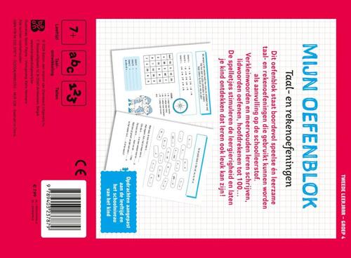 Mijn oefenblok: Taal- en rekenoefeningen