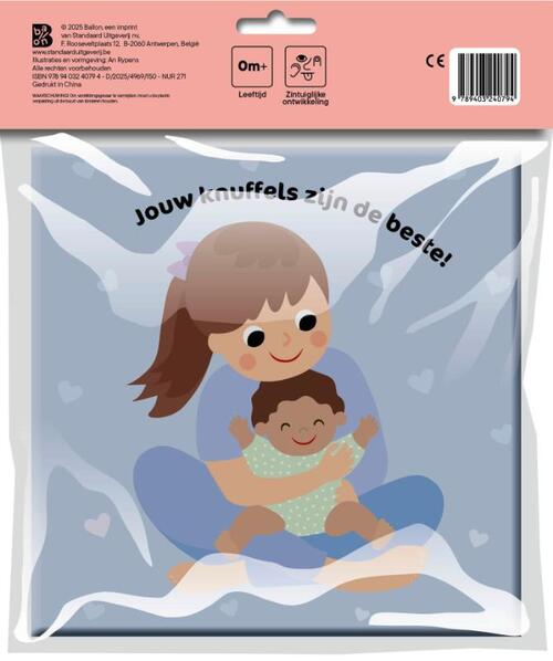 Blije baby: Allemaal knuffels (linnenboekje)