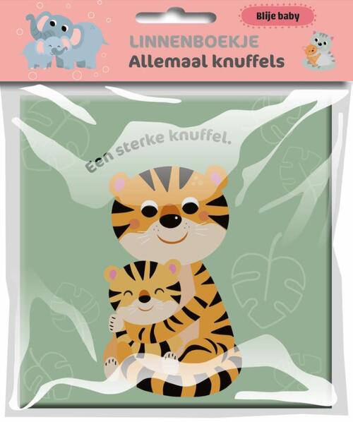 Blije baby: Allemaal knuffels (linnenboekje)