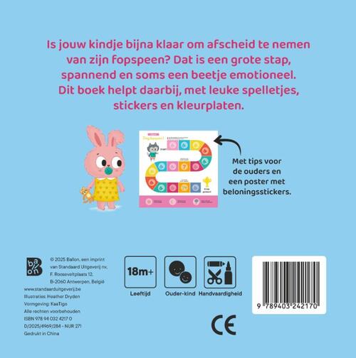 Ik groei: Dag fopspeen spelletjesboek