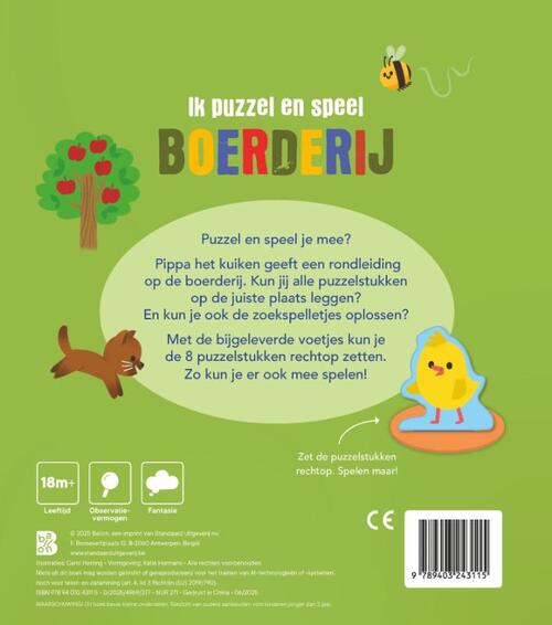 Ik puzzel en speel: Boerderij