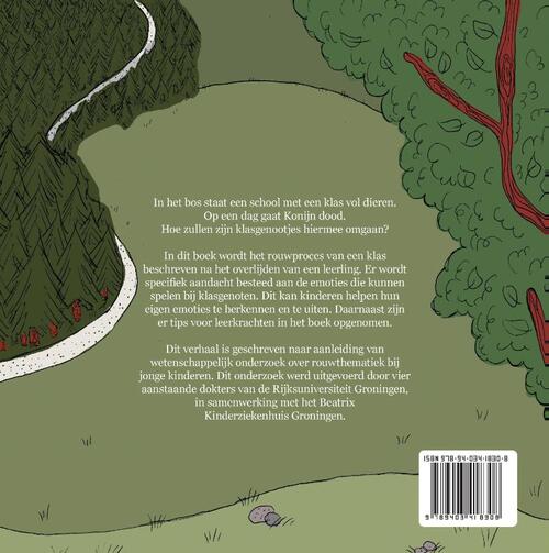 De klas neemt afscheid