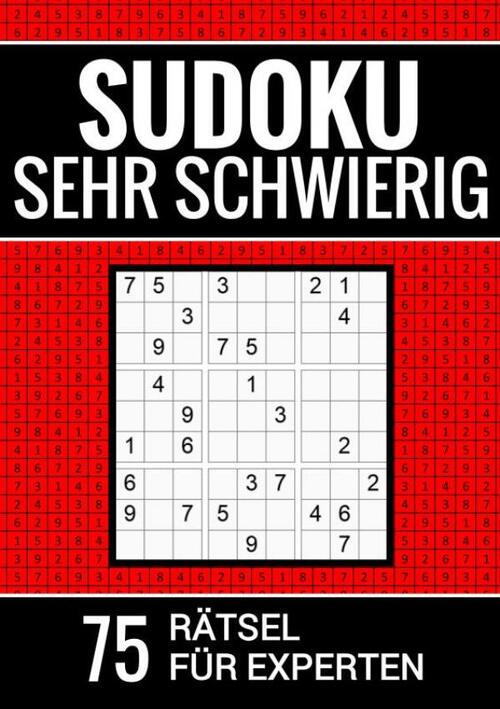 Sudoku sehr schwierig - 75 Rätsel für Experten | Boek | 9789403690896