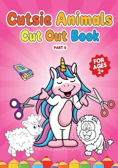 Cutsie Animals - Cut out book