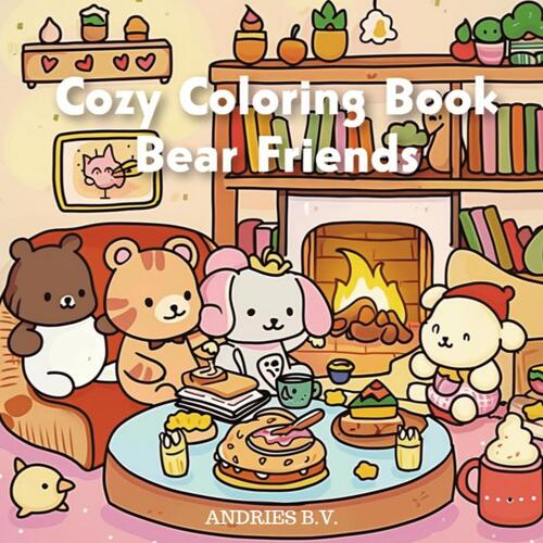 Cozy Coloring Book - Bear Friends