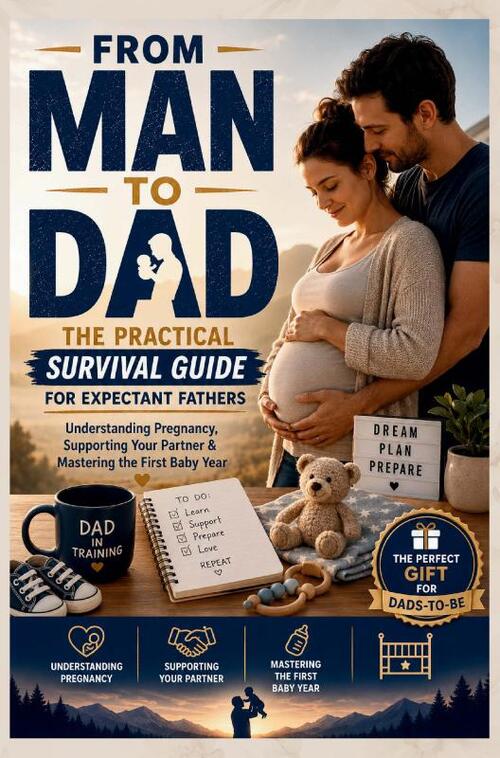 FROM MAN TO DAD the Practical Survival Guide for Expectant Fathers: Understanding Pregnancy, Supporting Your Partner & Mastering the First Baby Year