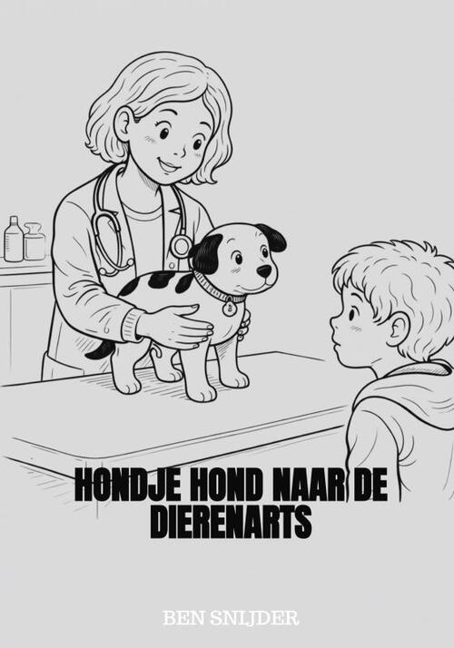 Hondje Hond naar de dierenarts