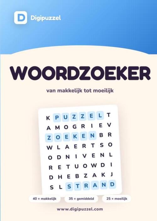 Digipuzzel Woordzoeker