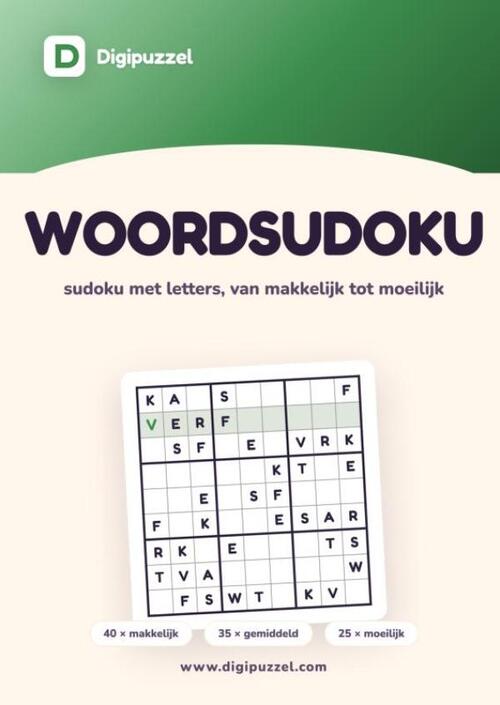 Digipuzzel Woordsudoku
