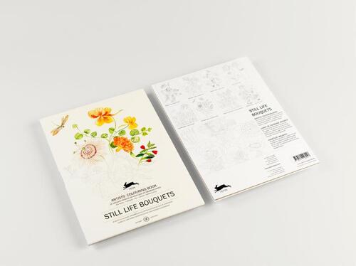 Still Life Bouquets - Artists' colouring Book
