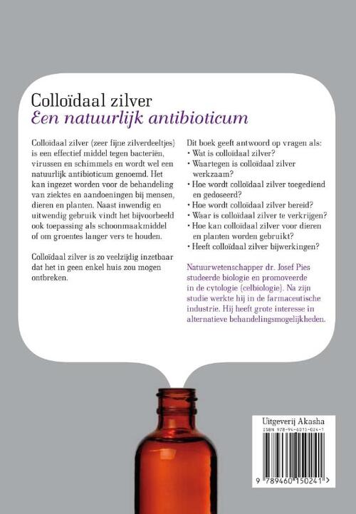 Colloïdaal zilver Een natuurlijk antibioticum