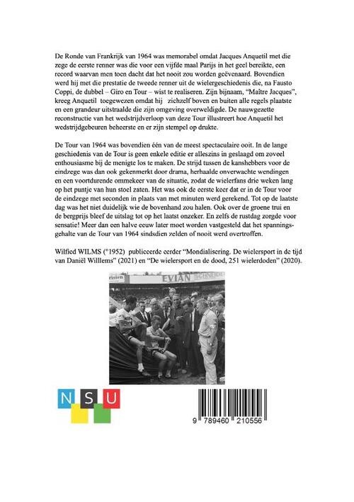 Jacques Anquetil in de Tour van 1964