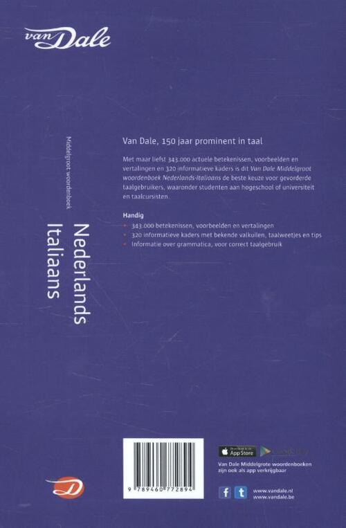 Van Dale Middelgroot woordenboek Nederlands-Italiaans