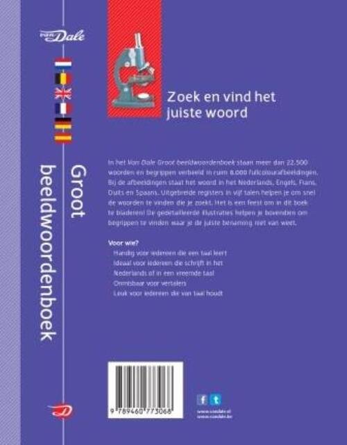Van Dale Groot beeldwoordenboek in vijf talen