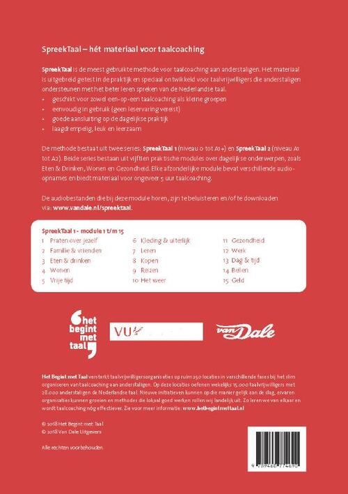 SpreekTaal 1 de complete serie (module 1 t/m 15)