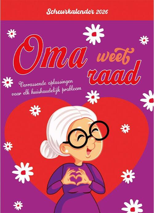 Scheurkalender 2026 Oma weet raad