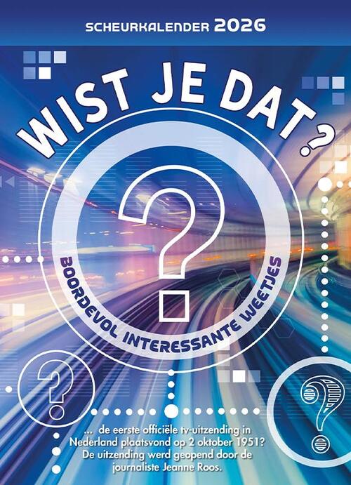 Scheurkalender 2026 Wist je dat?