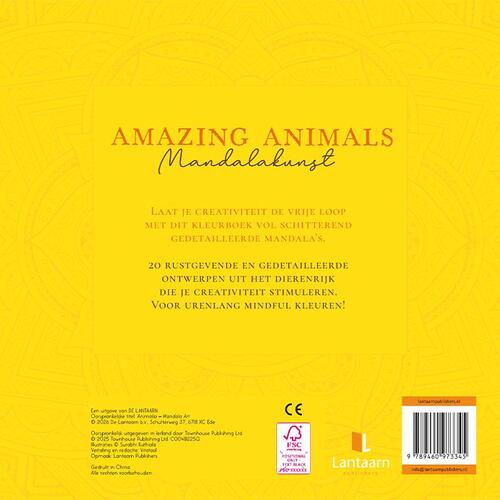 Amazing animals - mandalakunst