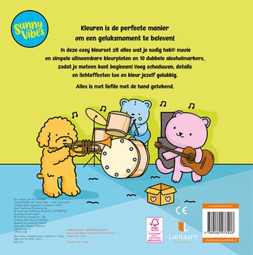 Sunny vibes - Cute kleurset