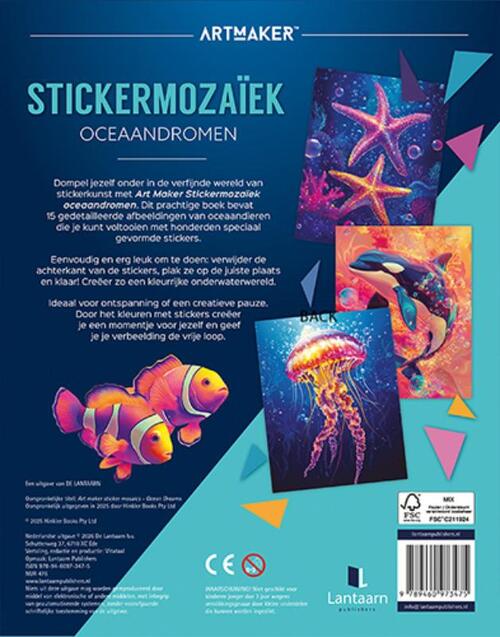 Stickermozaïek - Oceaandromen