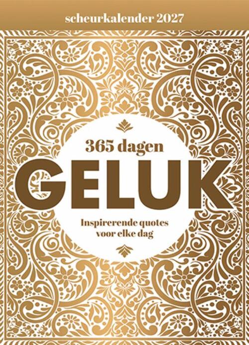 Scheurkalender 2027 365 dagen geluk