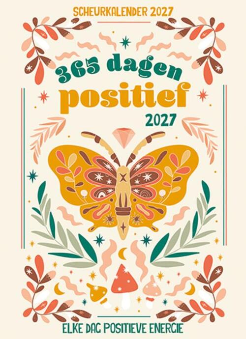 Scheurkalender 2027 365 dagen positief