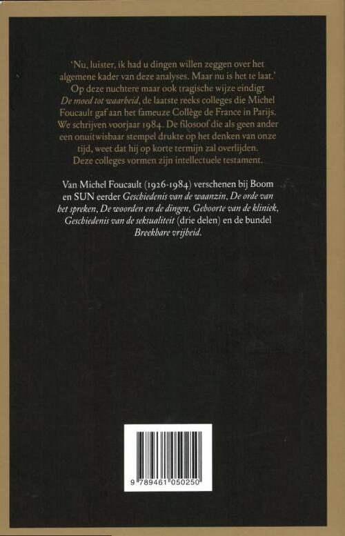 De moed tot waarheid